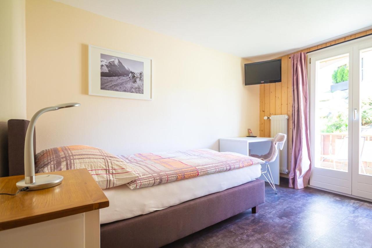 Lauberhorn Otel Grindelwald Oda fotoğraf