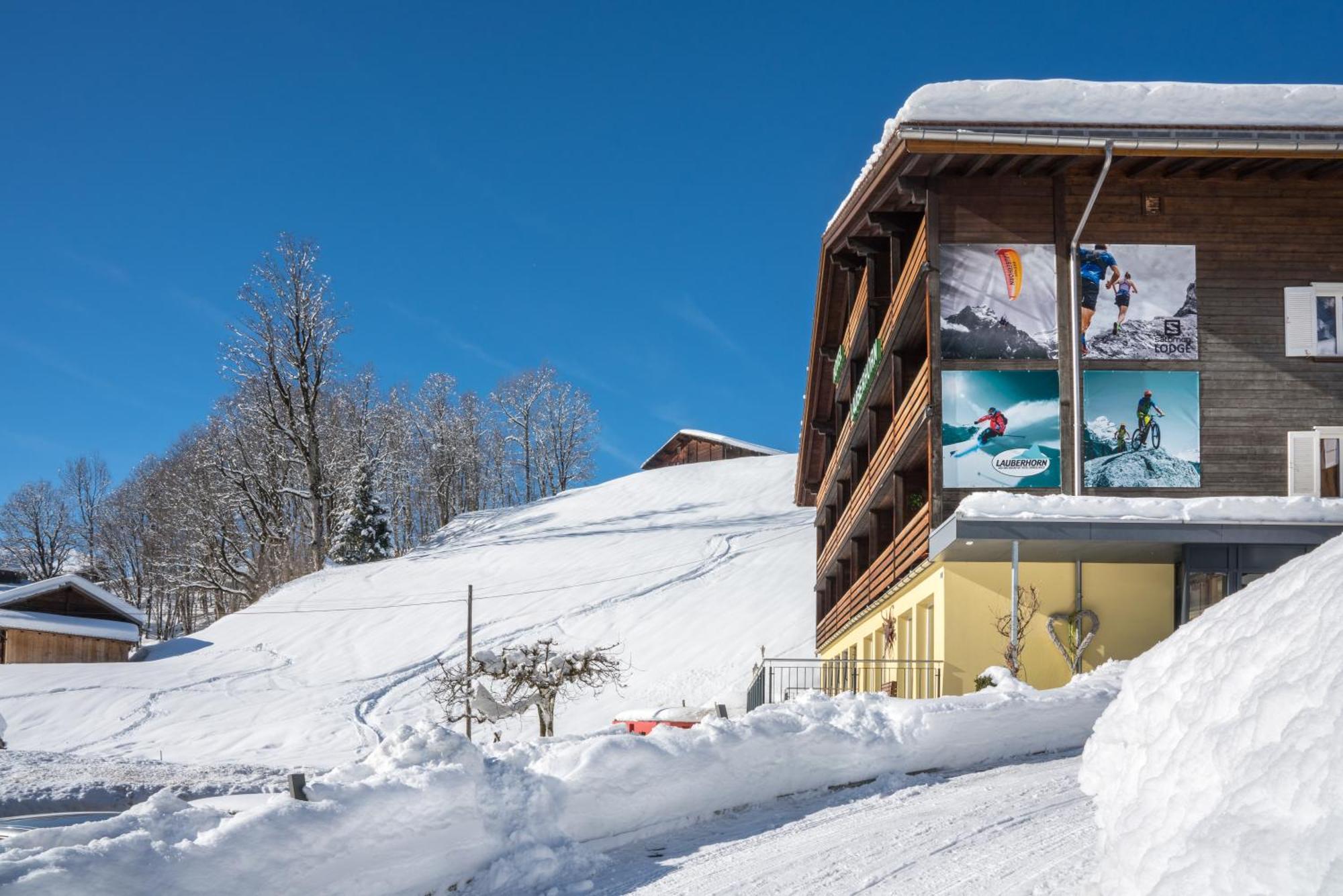 Lauberhorn Otel Grindelwald Dış mekan fotoğraf