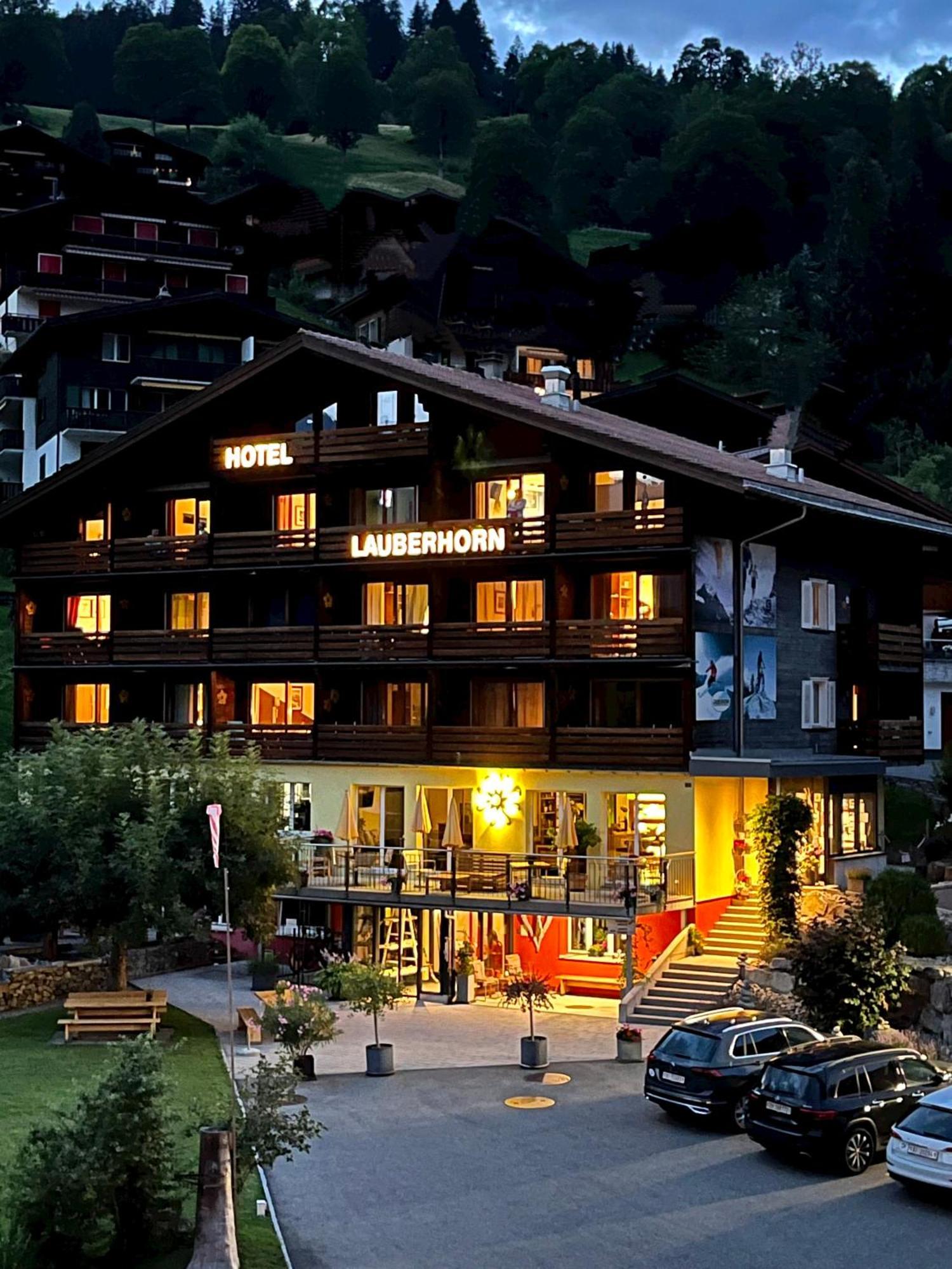 Lauberhorn Otel Grindelwald Dış mekan fotoğraf