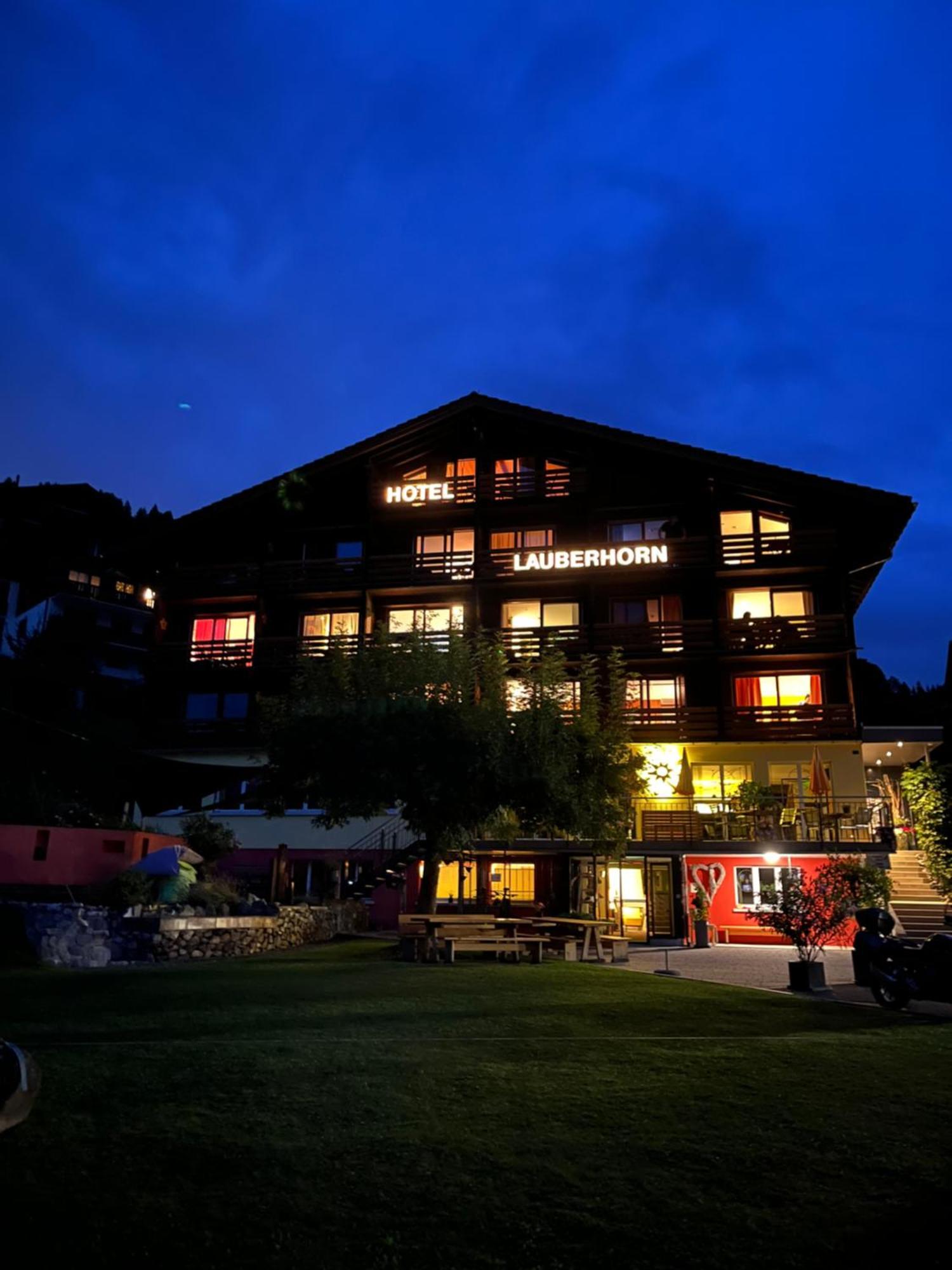 Lauberhorn Otel Grindelwald Dış mekan fotoğraf
