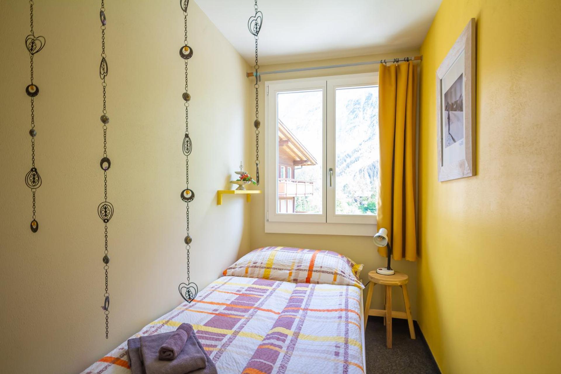 Lauberhorn Otel Grindelwald Oda fotoğraf