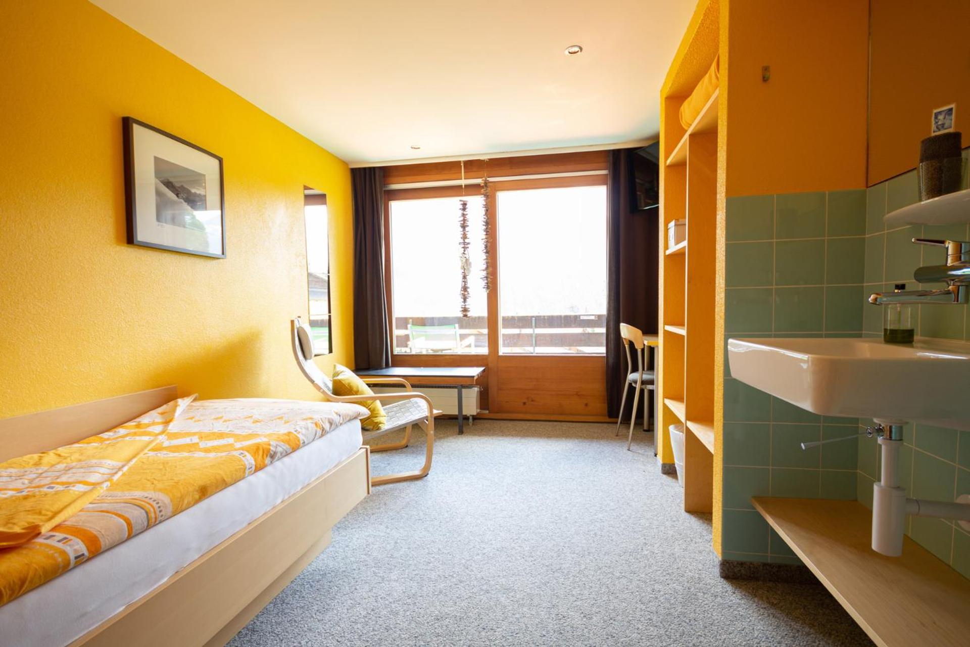 Lauberhorn Otel Grindelwald Oda fotoğraf