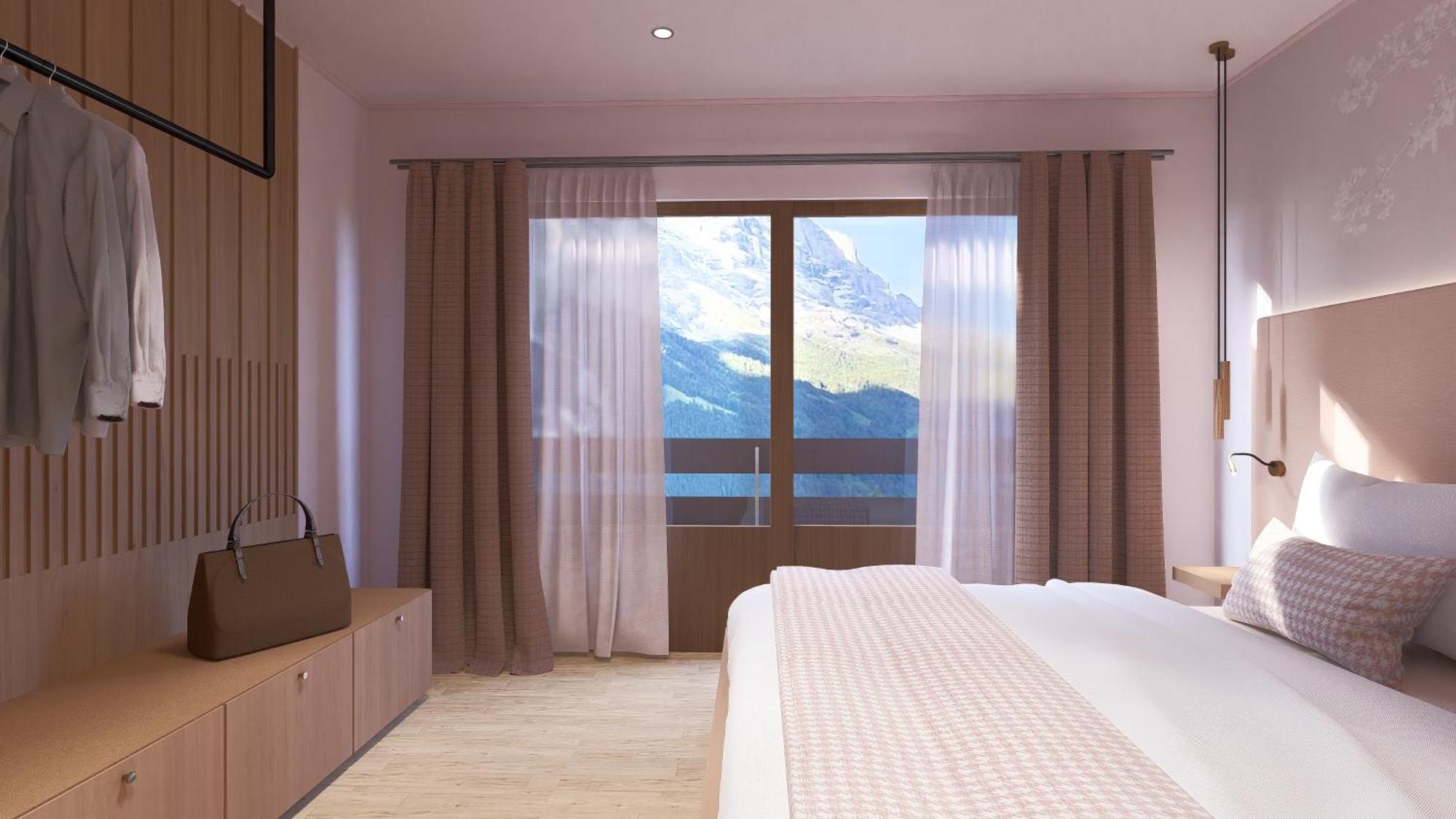 Lauberhorn Otel Grindelwald Dış mekan fotoğraf