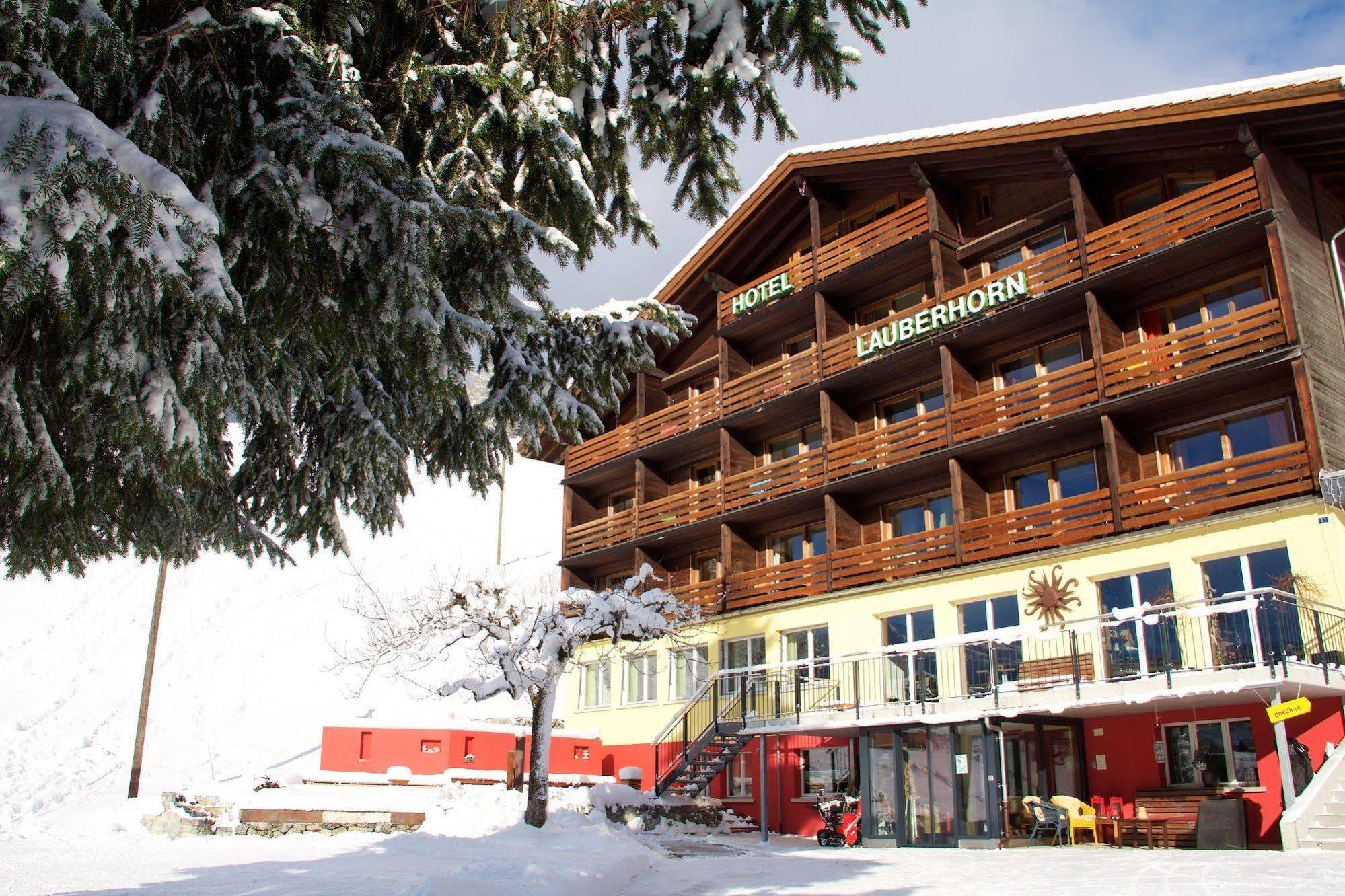 Lauberhorn Otel Grindelwald Dış mekan fotoğraf